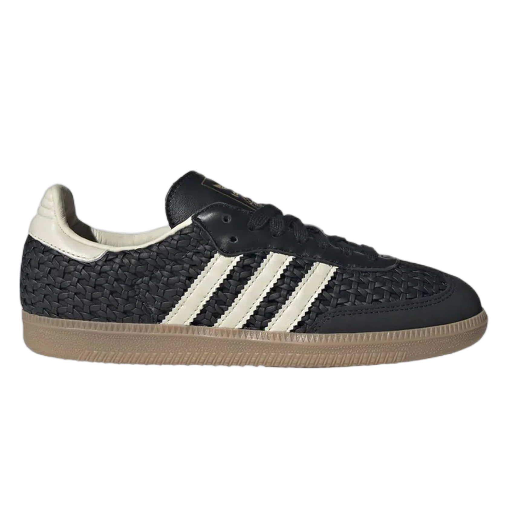 adidas Samba OG Basketweave Black Cream White (W) HQ9282