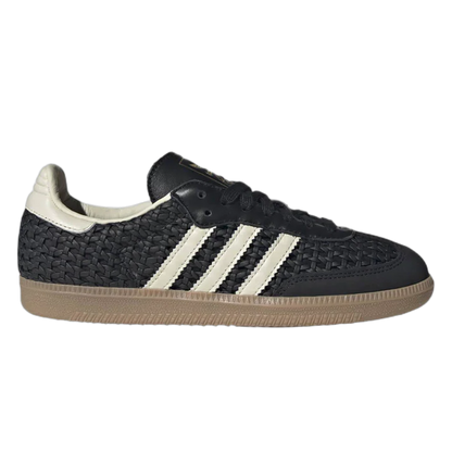 adidas Samba OG Basketweave Black Cream White (W) HQ9282