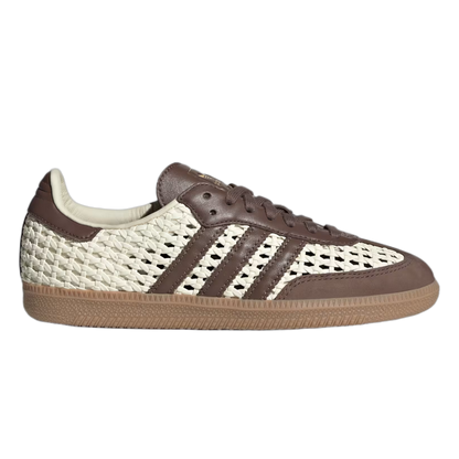 adidas Samba OG Basketweave Cream White Earth Strata (W)