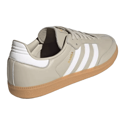 adidas Samba OG Beige Cloud White Gum (GS) Back JQ2853