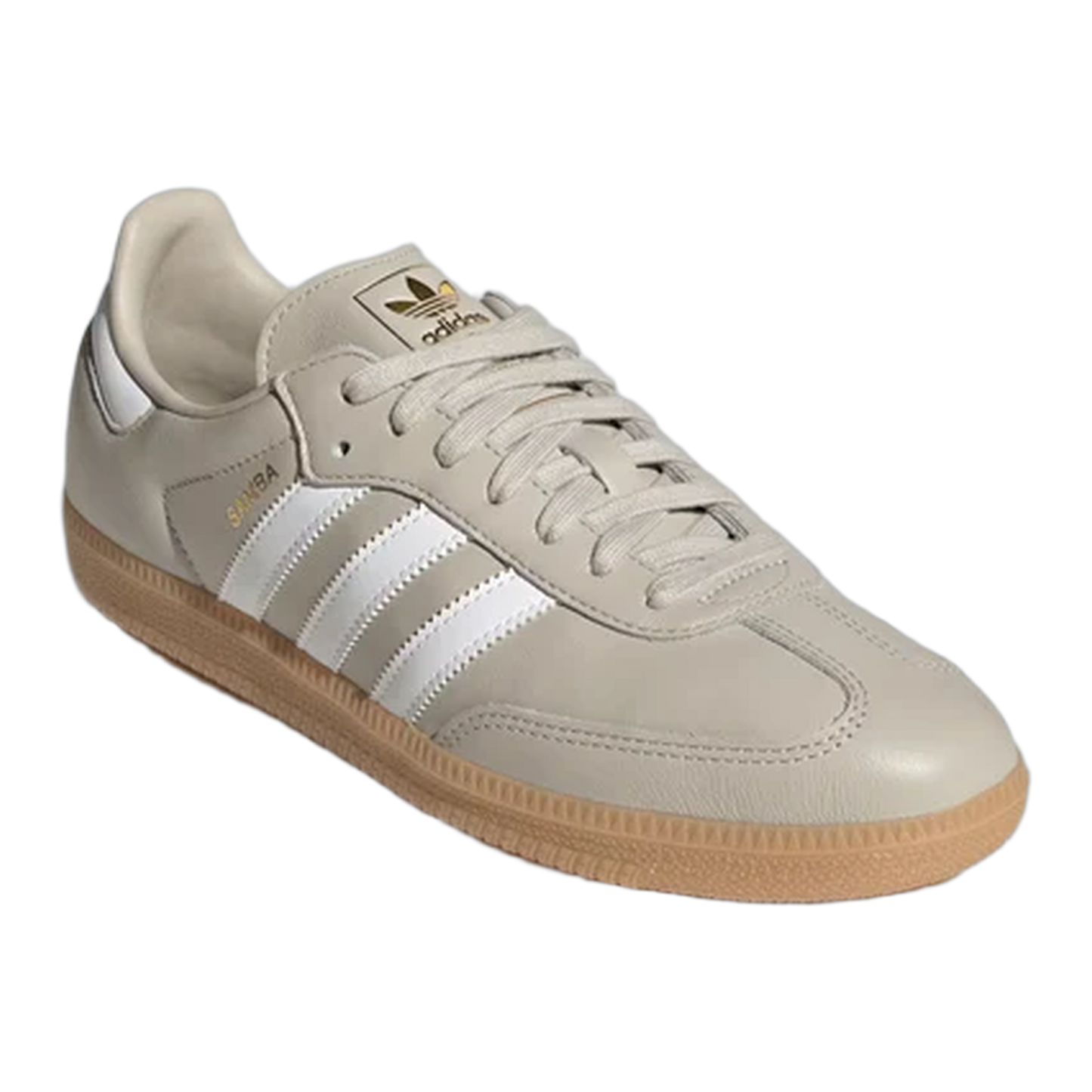 adidas Samba OG Beige Cloud White Gum (GS) Side JQ2853