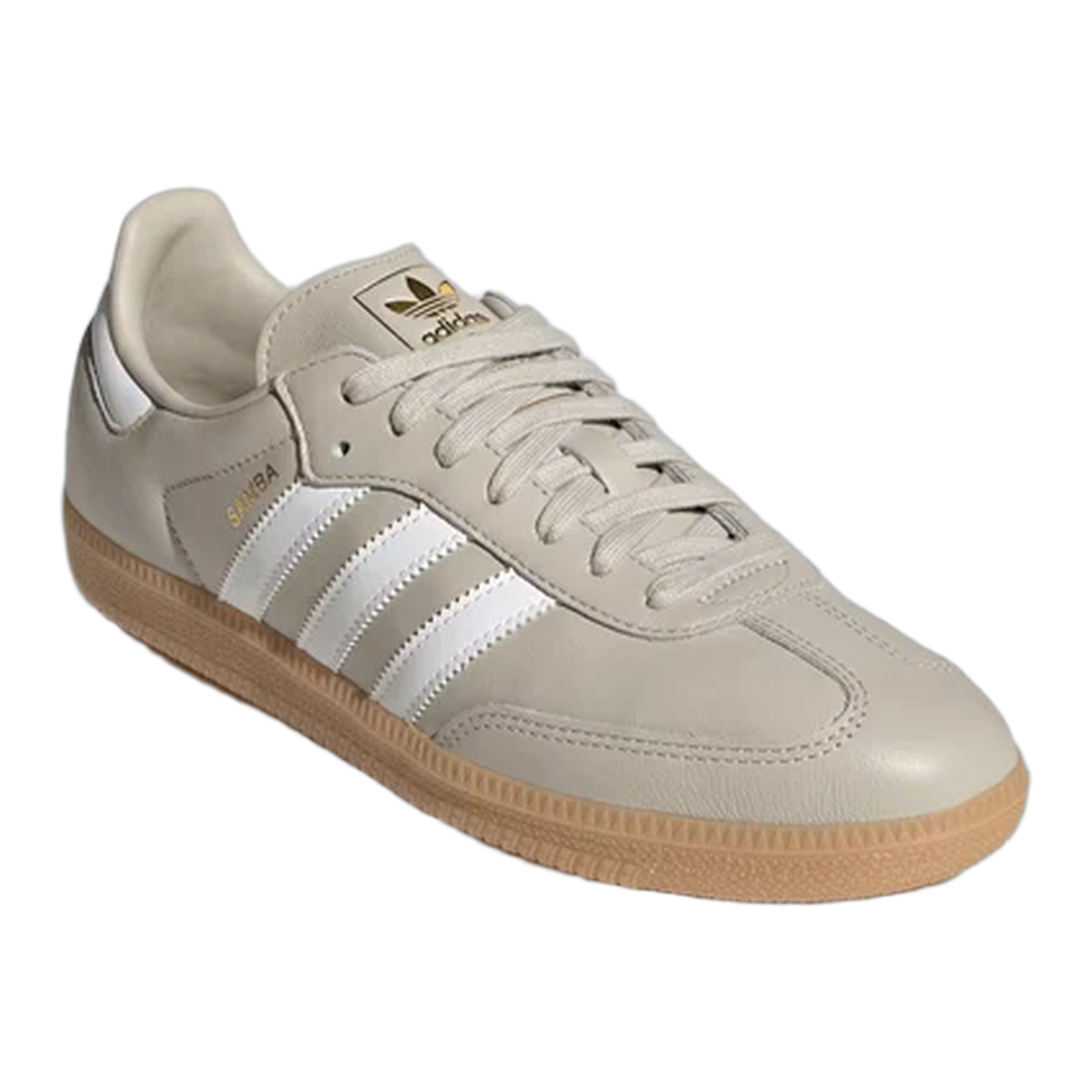 adidas Samba OG Beige Cloud White Gum (GS) Side JQ2853