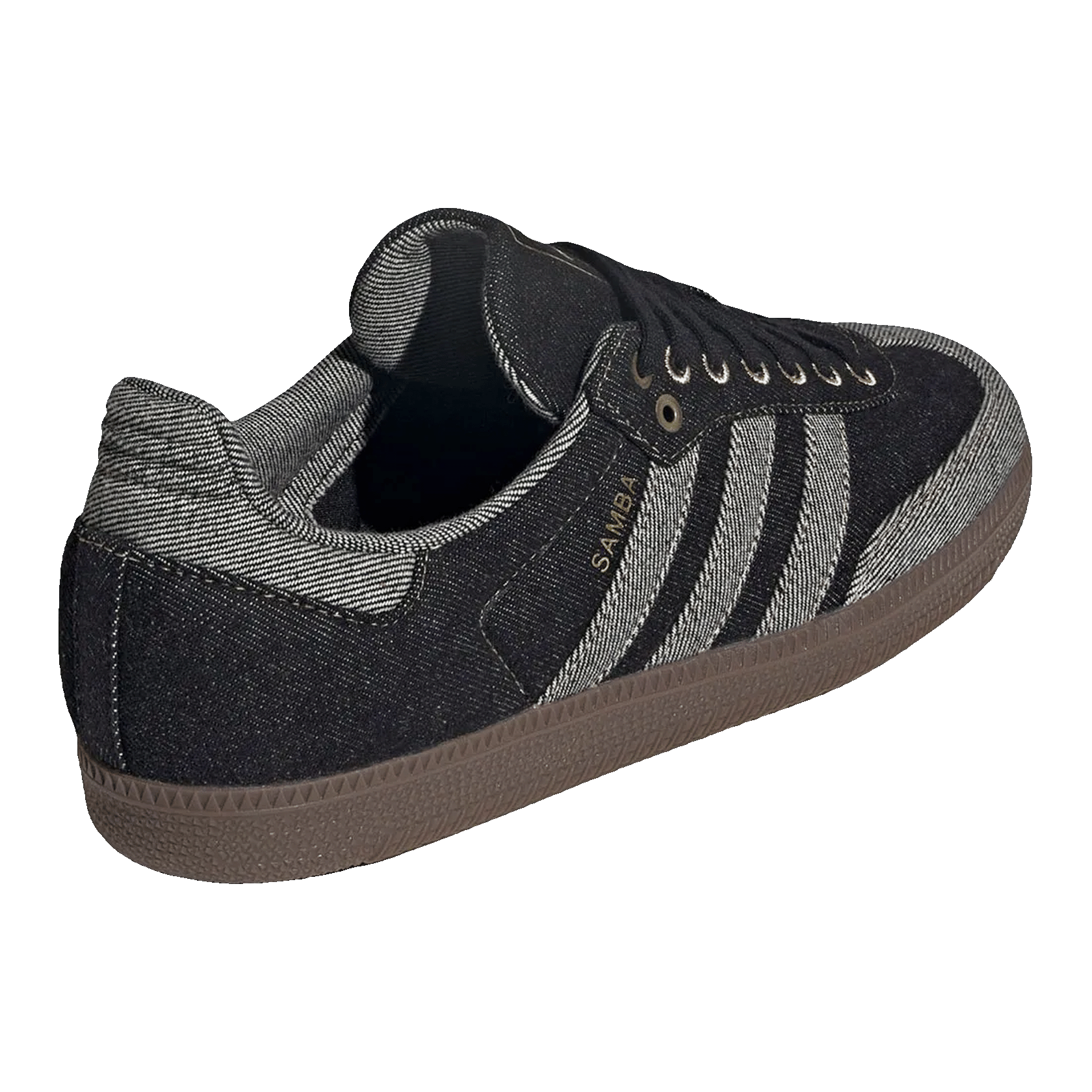 adidas Samba OG Black Denim Pack Black Back KJ8858