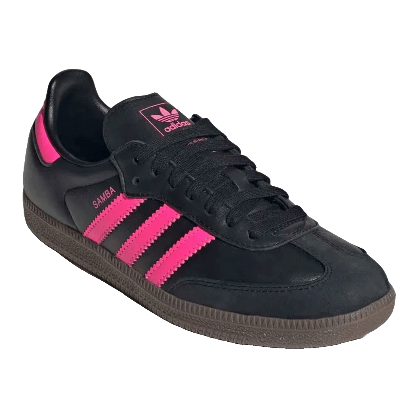 adidas Samba OG Black Lucid Pink (W) Side