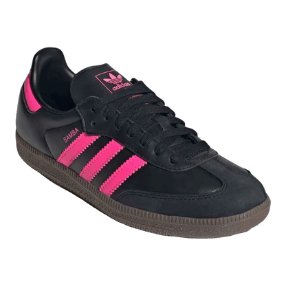 adidas Samba OG Black Lucid Pink (W) Side