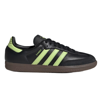 adidas Samba OG Black Pulse Lime (W) JS1387