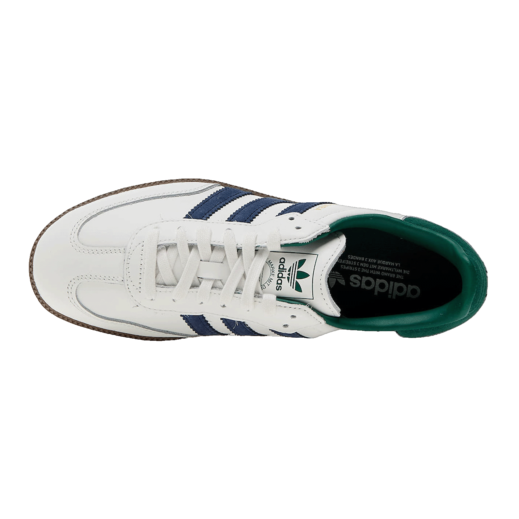 adidas Samba OG Black White Collegiate Green Oben IH4882