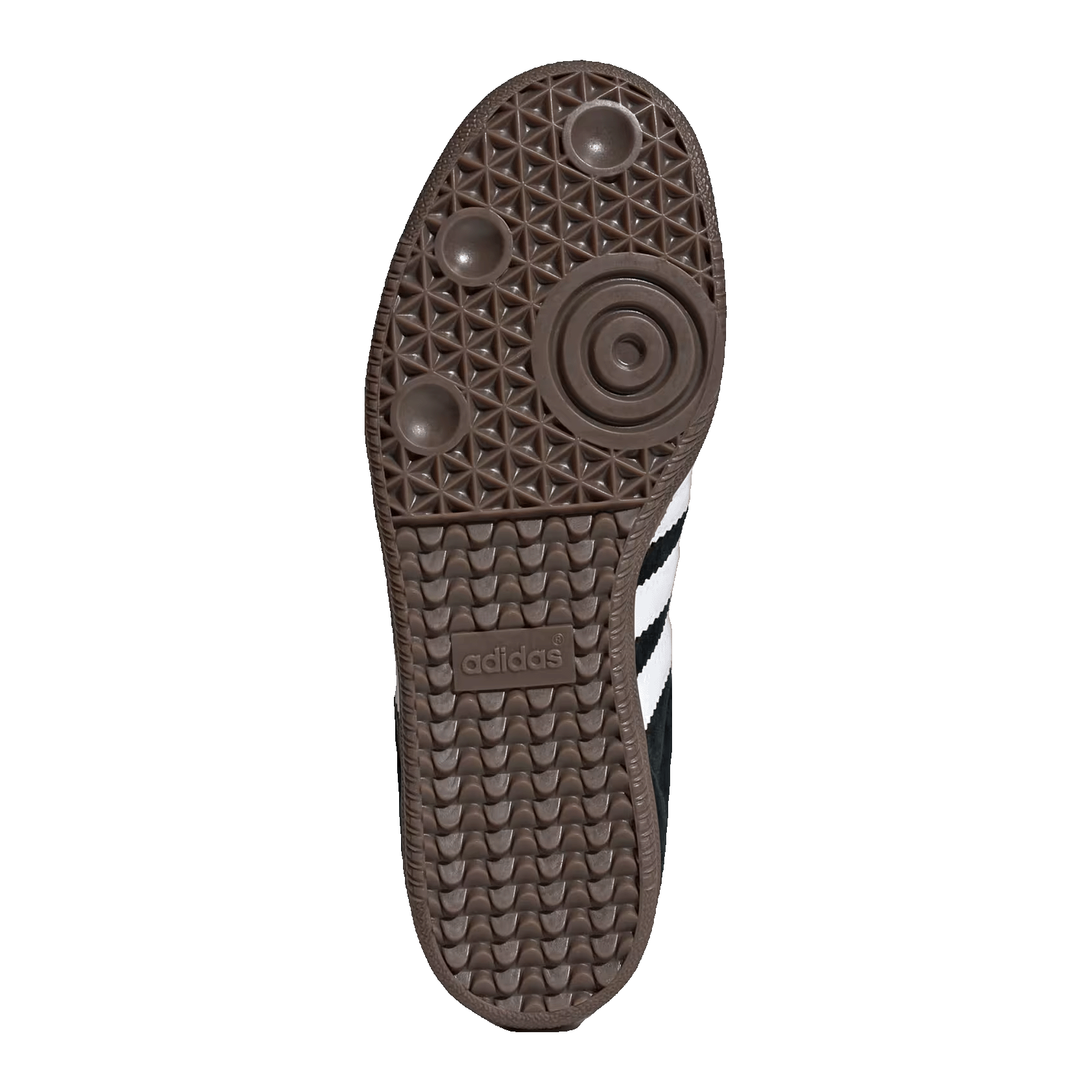 adidas Samba OG Black White Grey Gum (W) Sohle