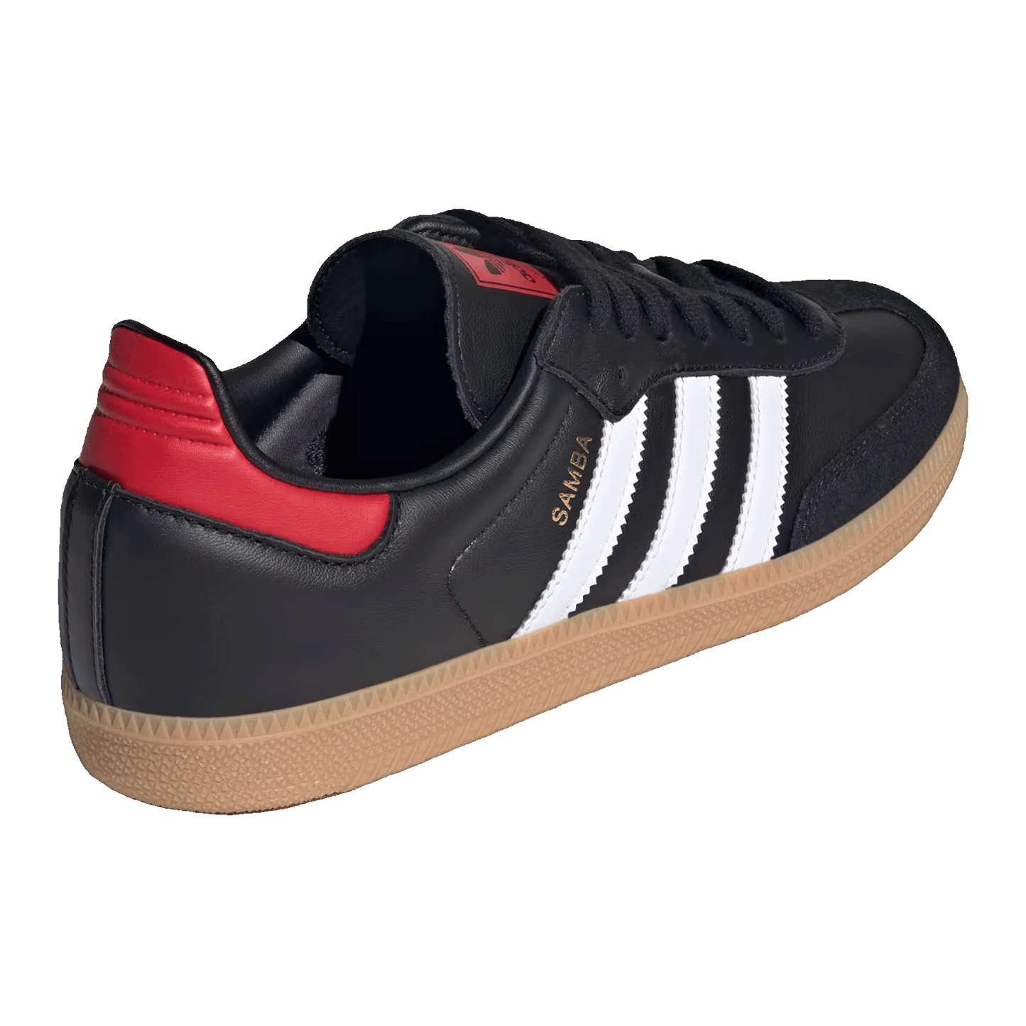 adidas Samba OG Black White Red Gum Back IH6869