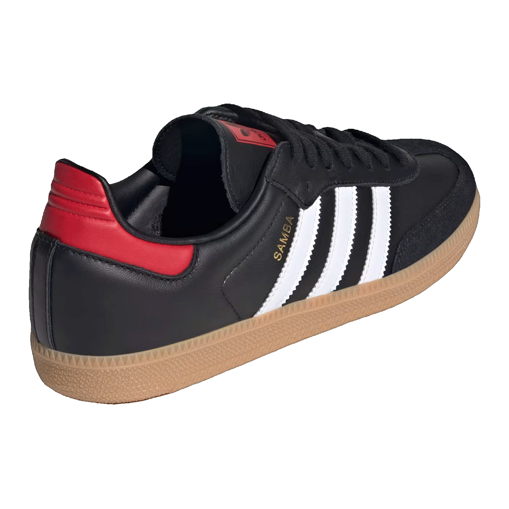 adidas Samba OG Black White Red Gum Back IH6869