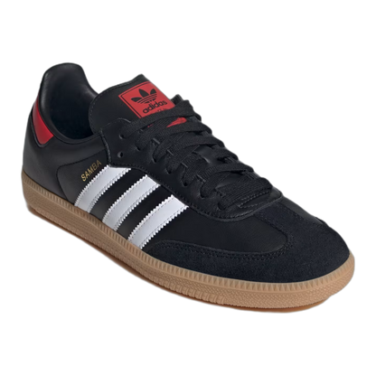 adidas Samba OG Black White Red Gum Side IH6869