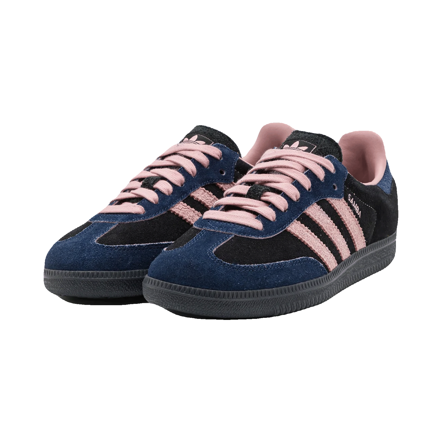 adidas Samba OG Black Wonder Mauve Indigo (W) Side