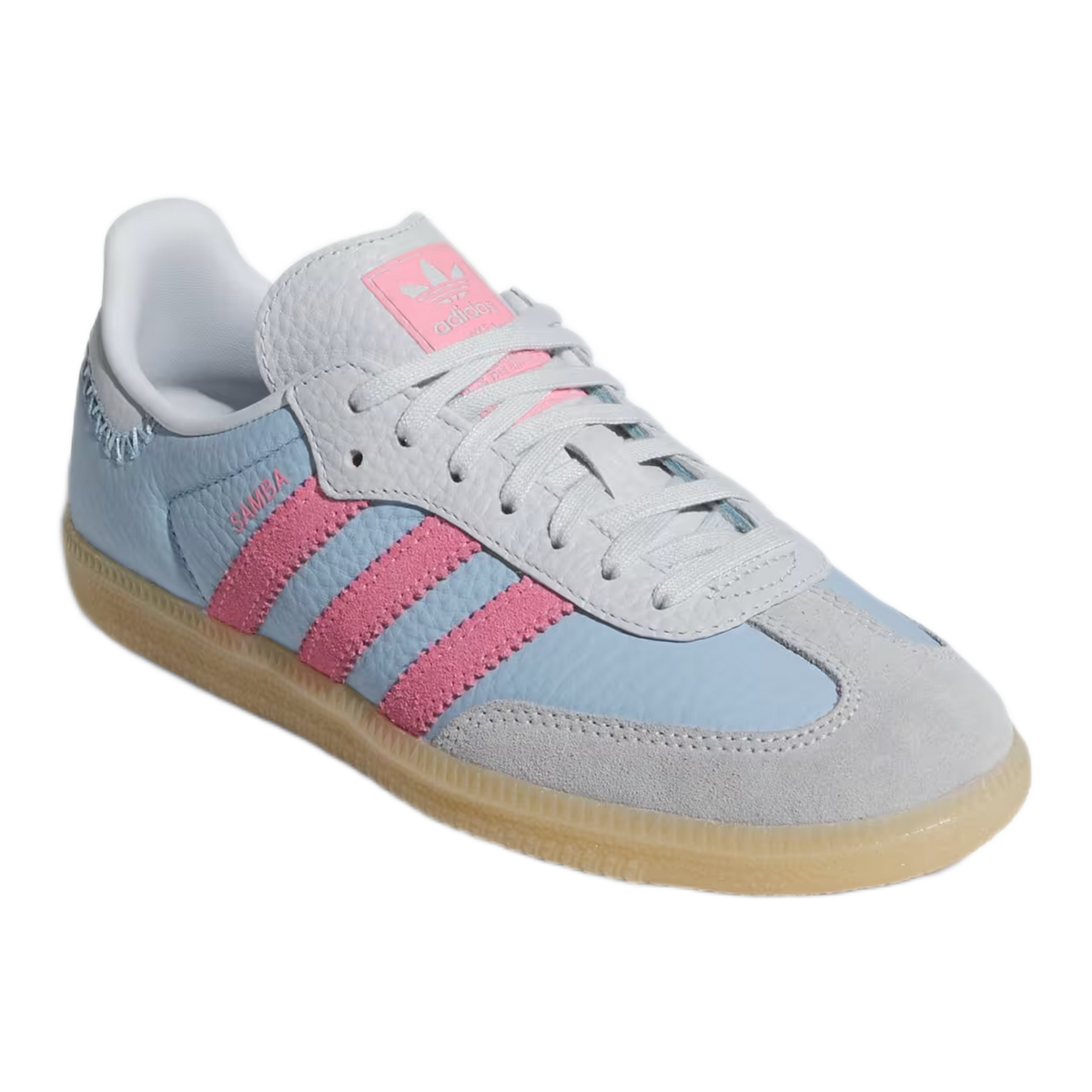 adidas Samba OG Blue Pink (GS) Side JQ4487