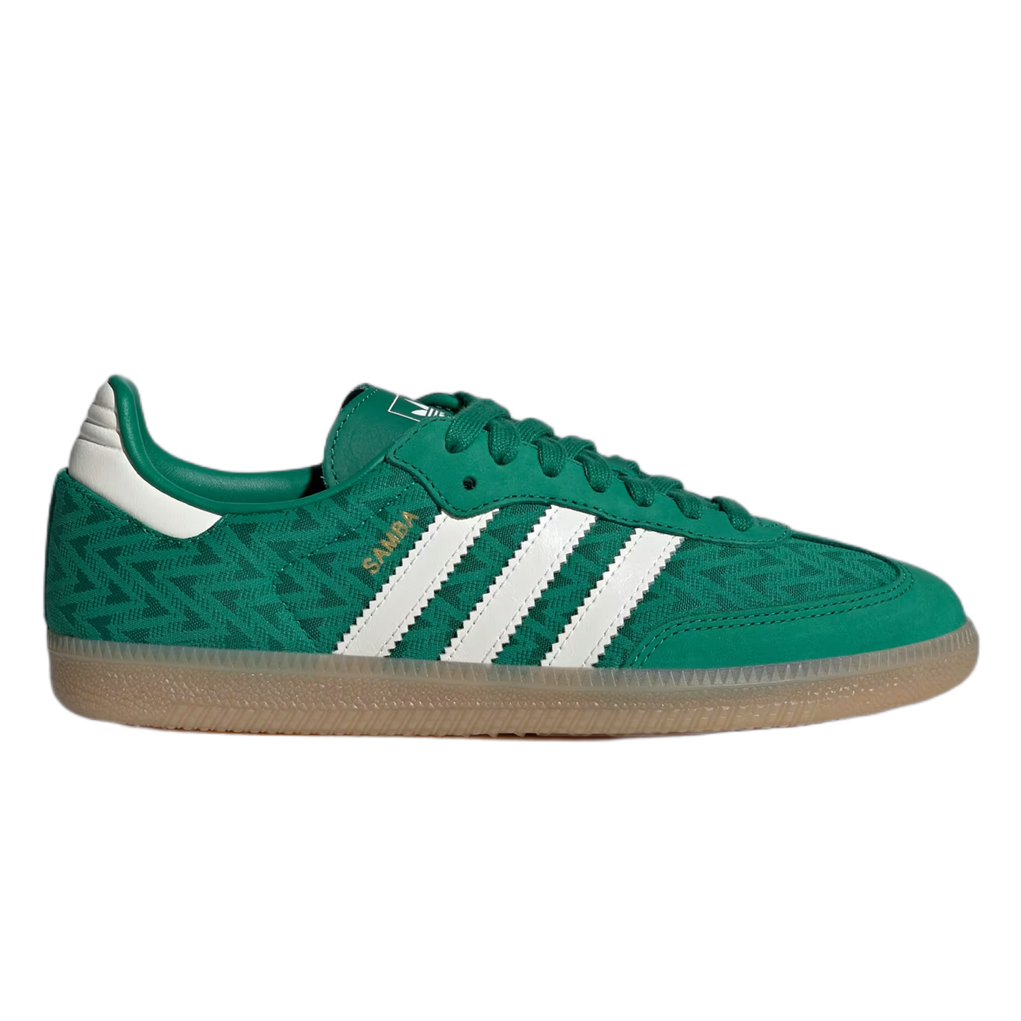 adidas Samba OG Bold Green Off White Gold (W) IH3976