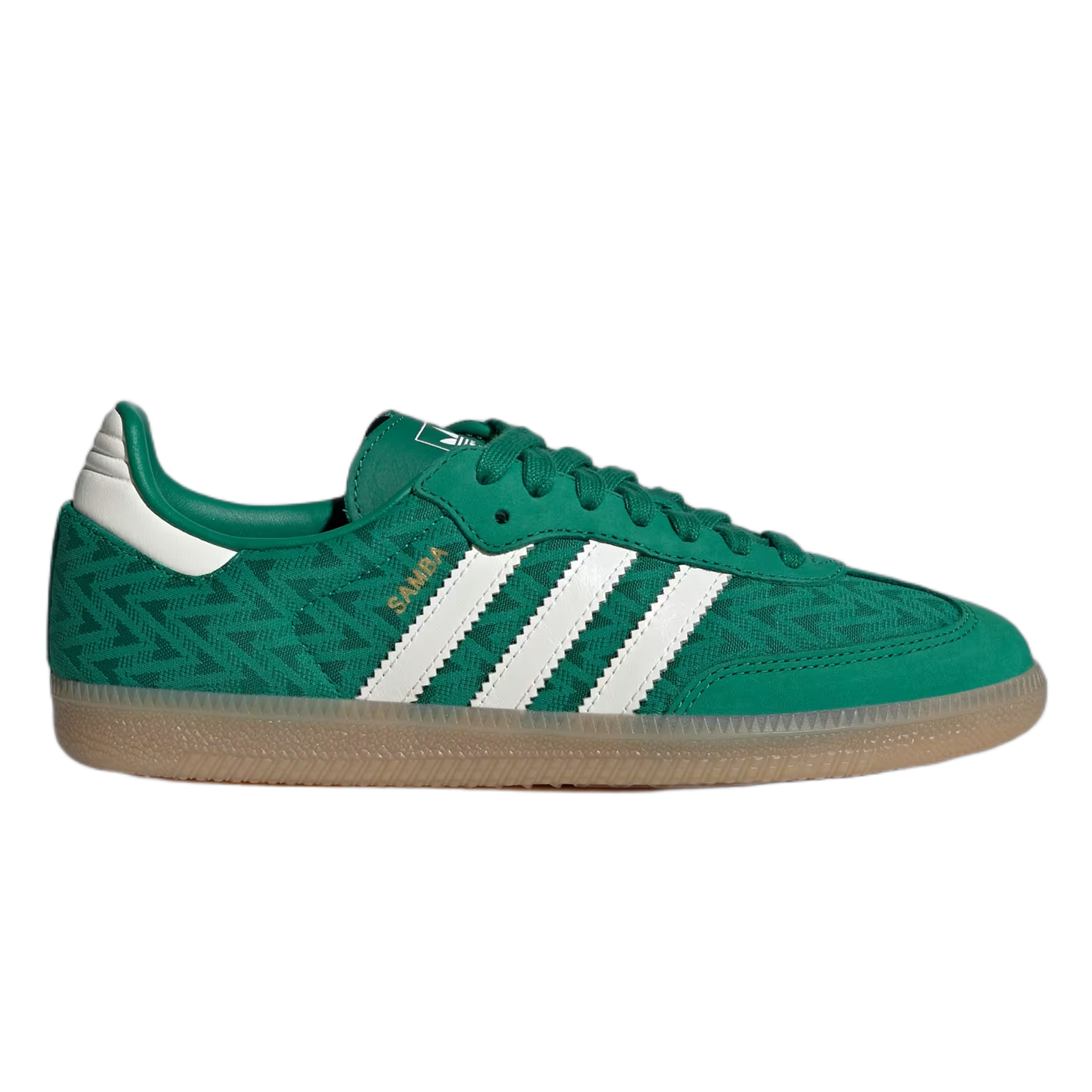 adidas Samba OG Bold Green Off White Gold (W) IH3976