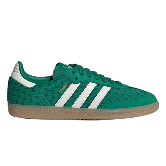 adidas Samba OG Bold Green Off White Gold (W) IH3976