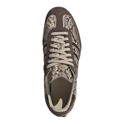 adidas Samba OG Brown Khaki Snakeskin Oben KI5618