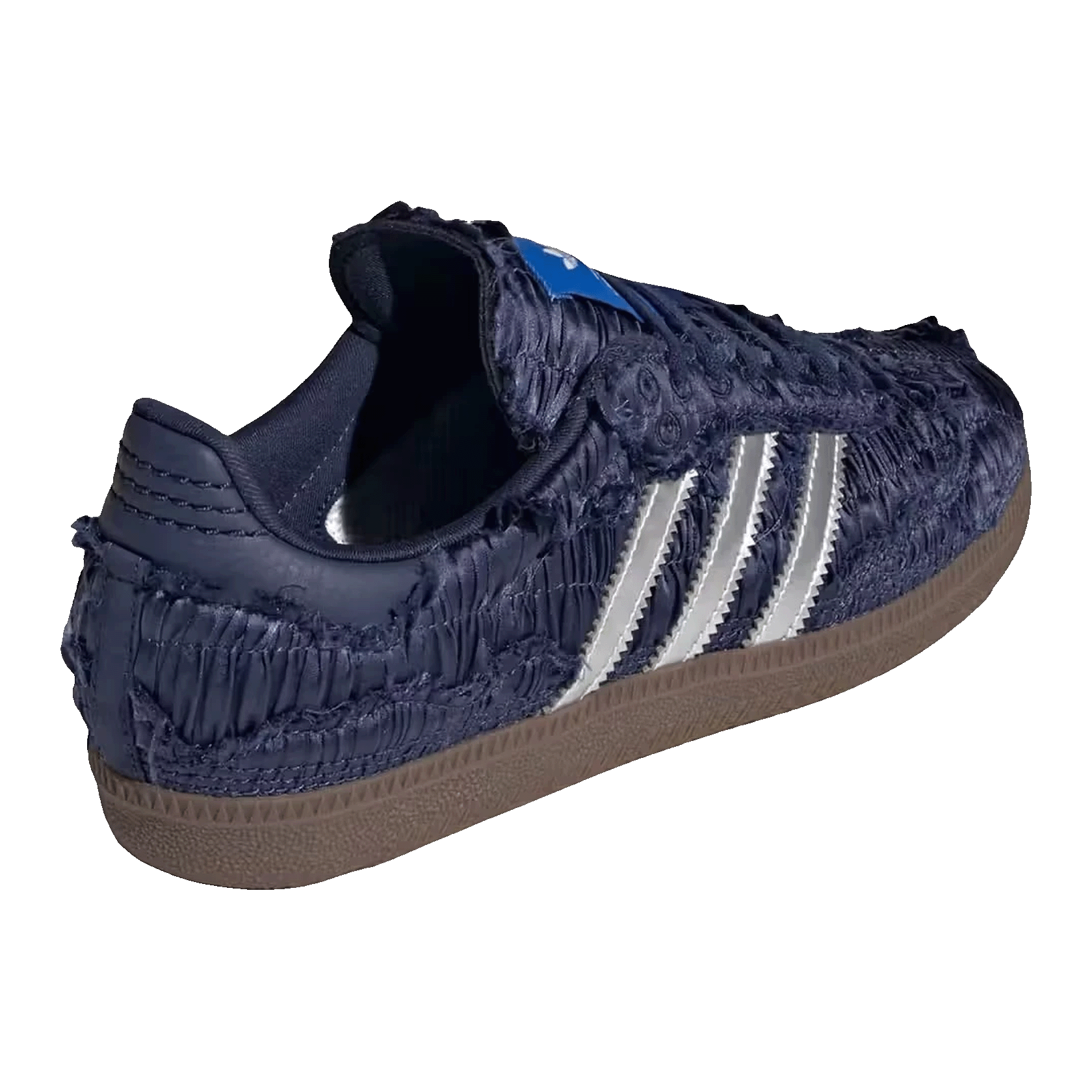 adidas Samba OG Caroline Hu Satin Dark Blue Back JP9282