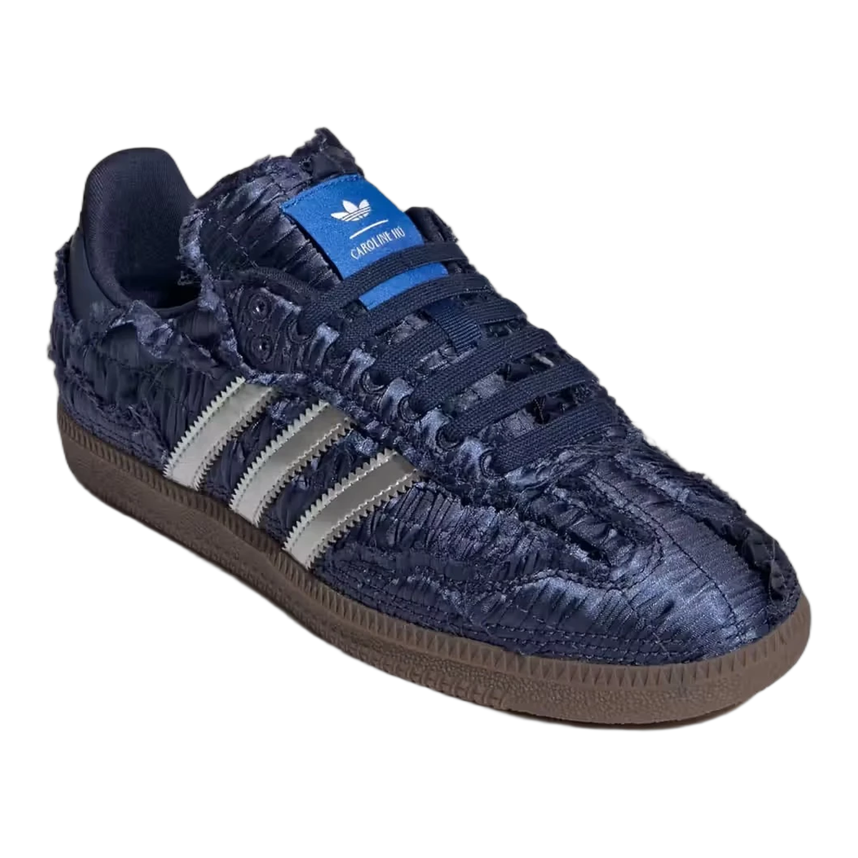 adidas Samba OG Caroline Hu Satin Dark Blue Side JP9282