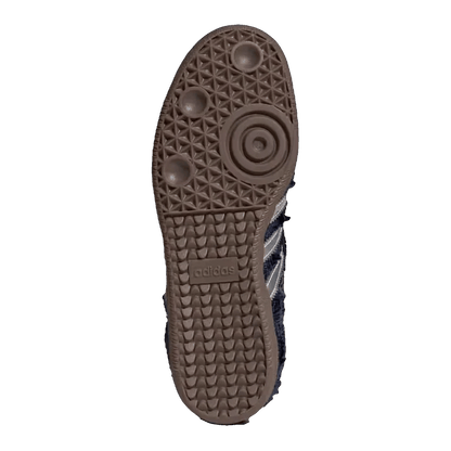 adidas Samba OG Caroline Hu Satin Dark Blue Sohle JP9282