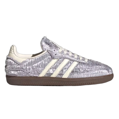 adidas Samba OG Caroline Hu Satin Silver Metallic JP9283