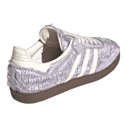 adidas Samba OG Caroline Hu Satin Silver Metallic Back JP9283