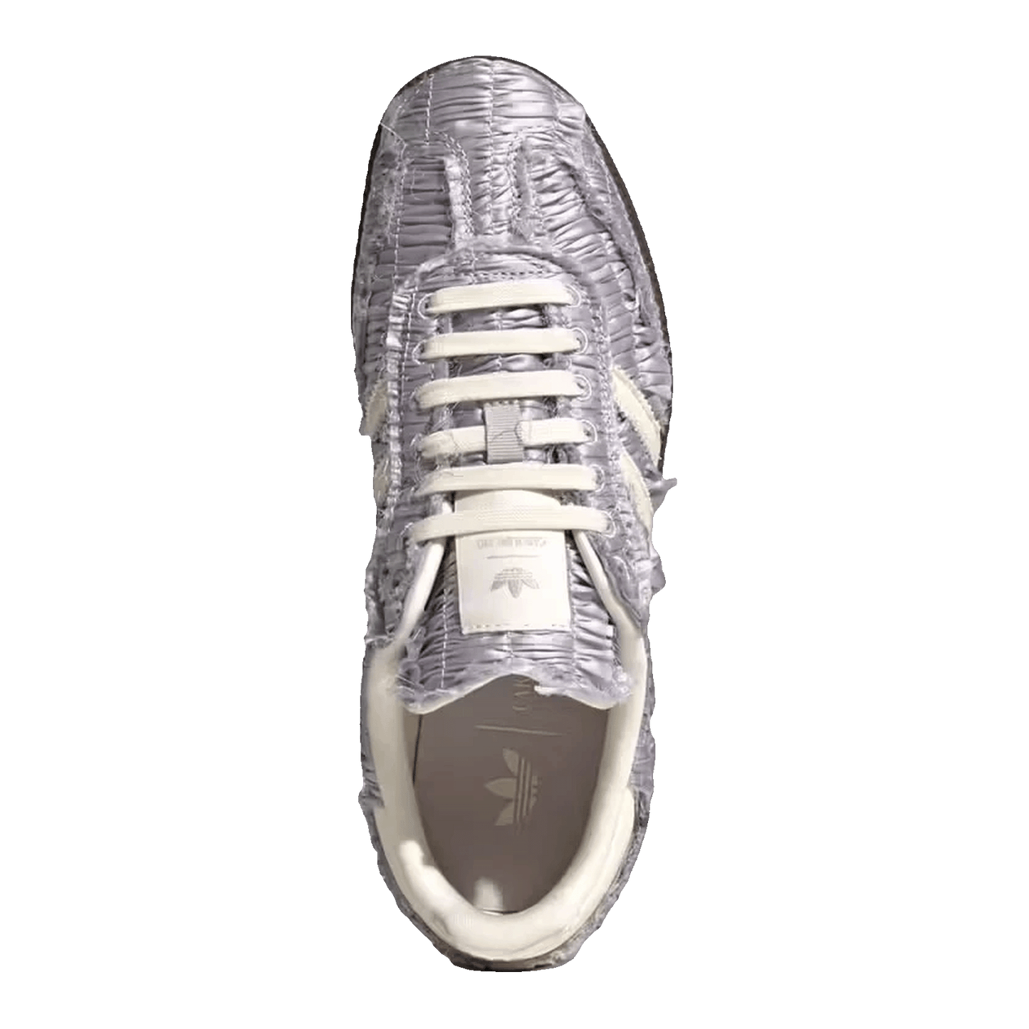 adidas Samba OG Caroline Hu Satin Silver Metallic Oben JP9283
