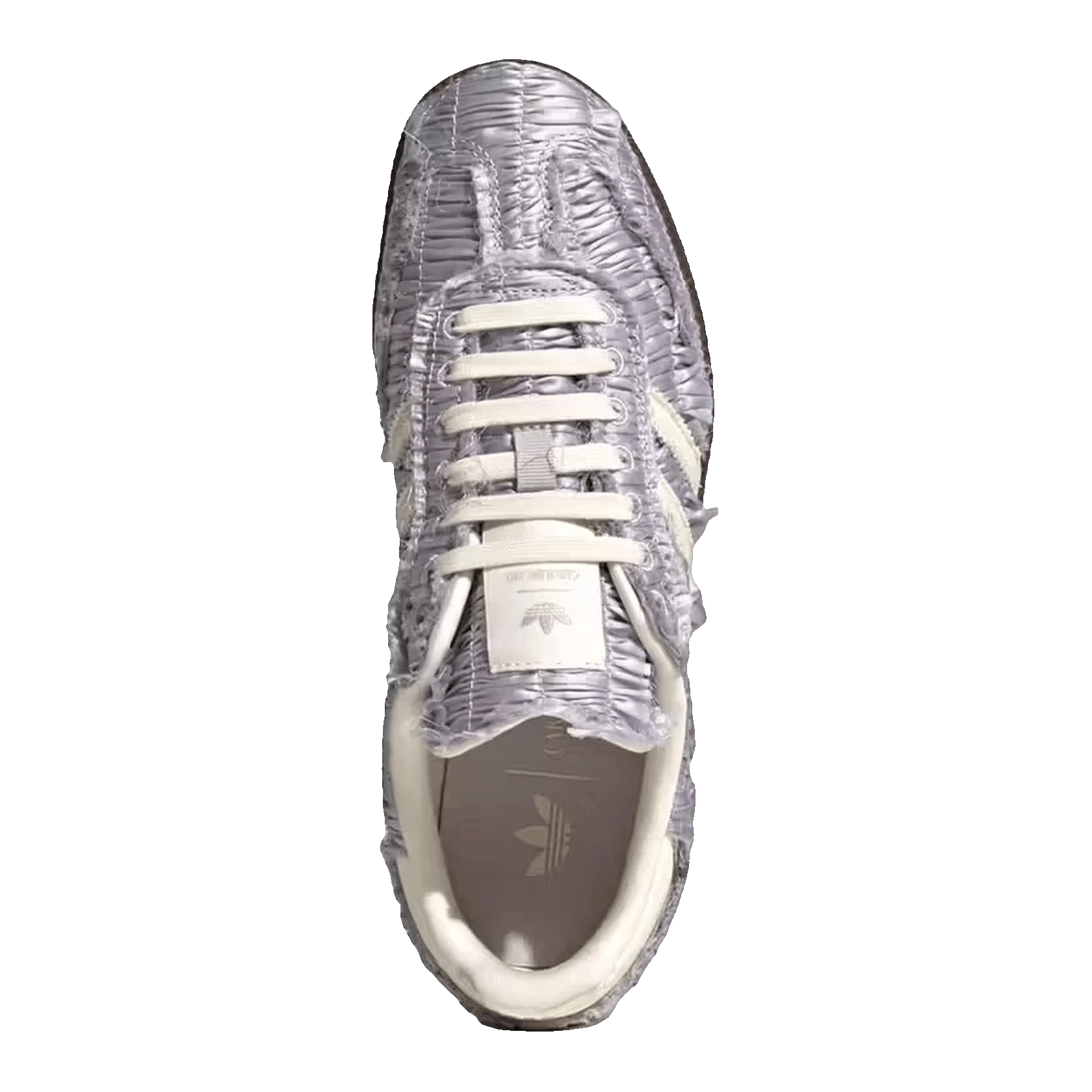 adidas Samba OG Caroline Hu Satin Silver Metallic Oben JP9283