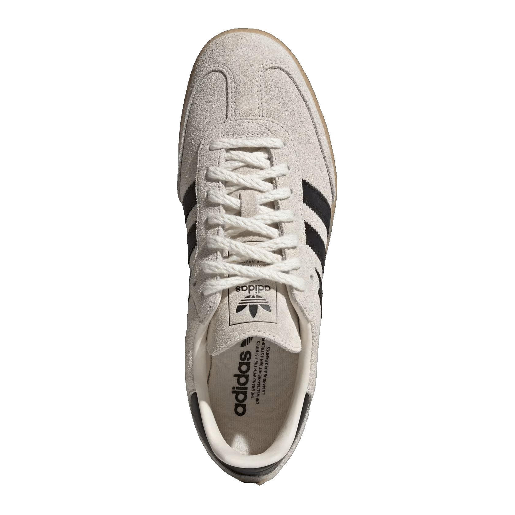adidas Samba OG Chalk White Core Black Gum Oben JR2014