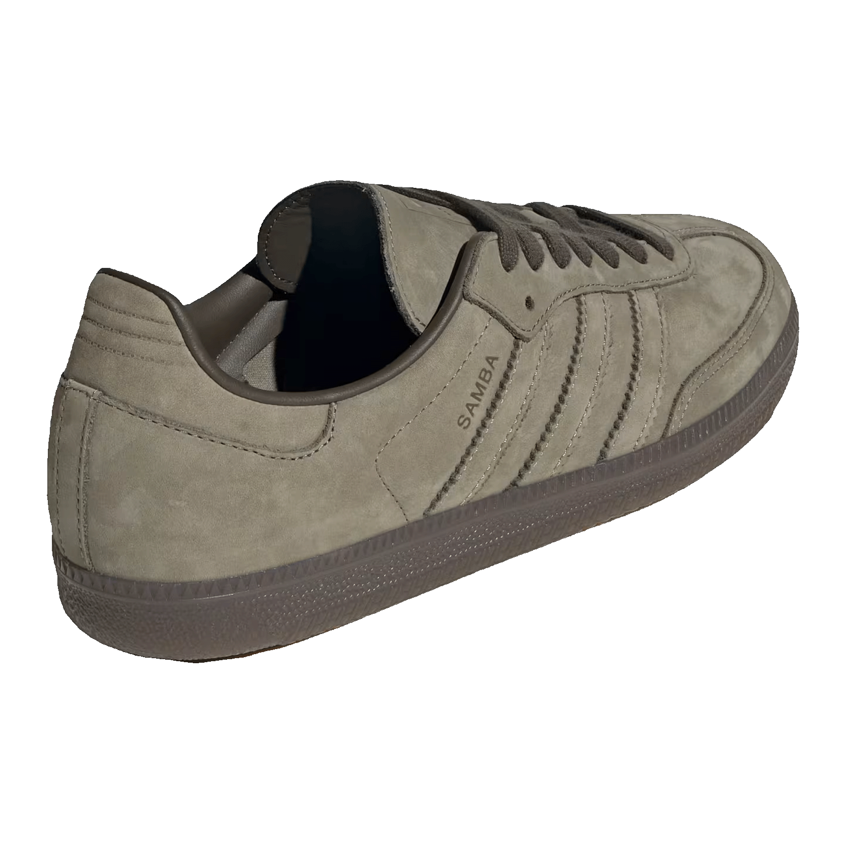 adidas Samba OG Clay Shadow Olive Back IH4389