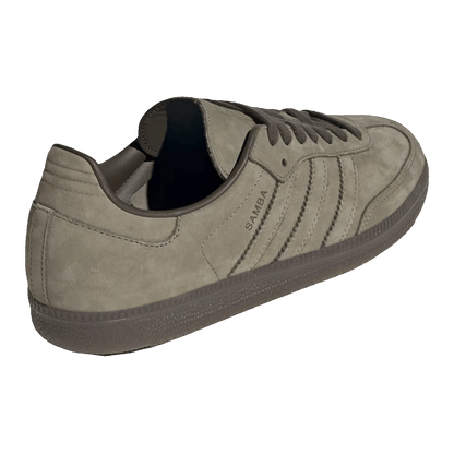 adidas Samba OG Clay Shadow Olive Back IH4389