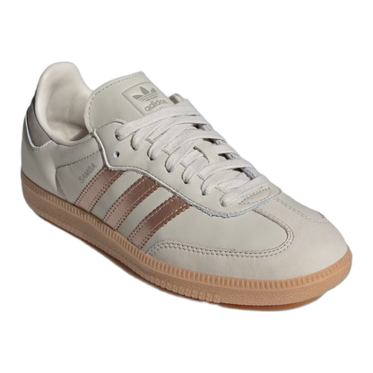 adidas Samba OG Clear Brown Copper Metallic Putty Beige (W) Side JR7341