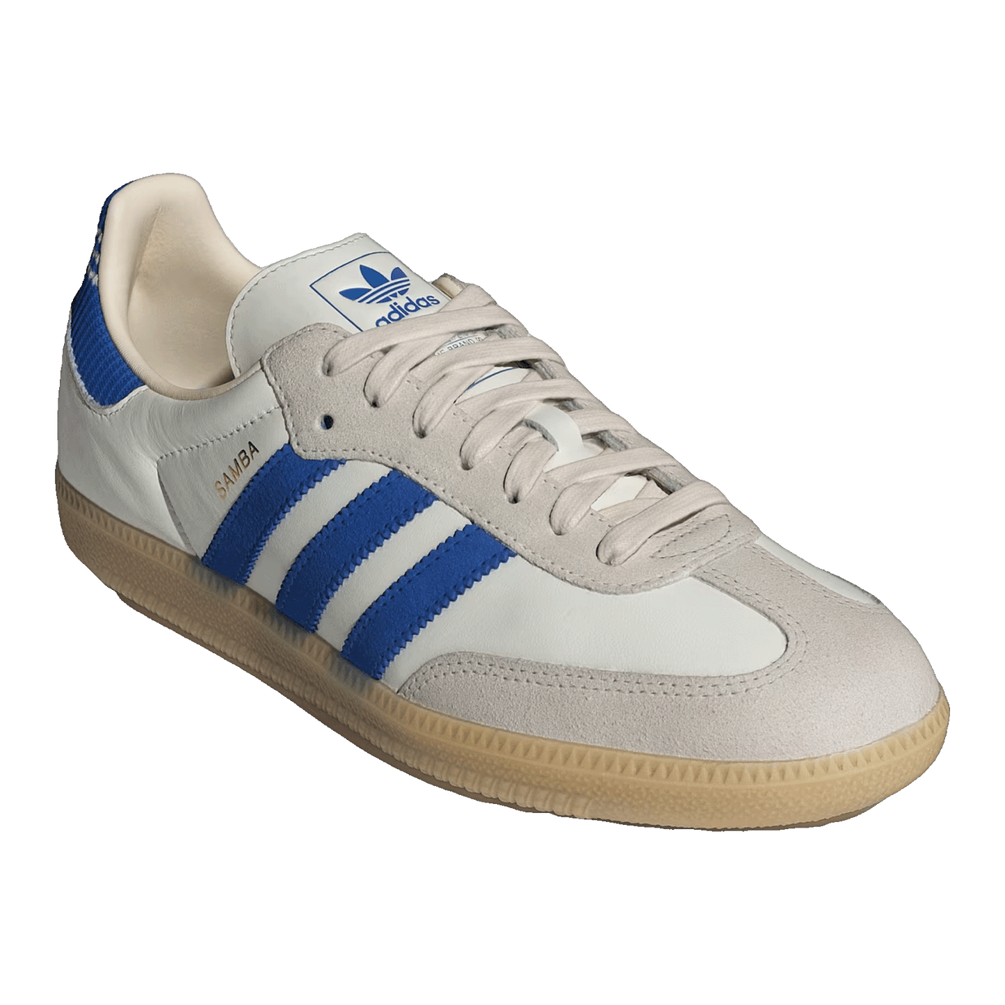 adidas Samba OG Cloud White Blue Gum Side IH6821