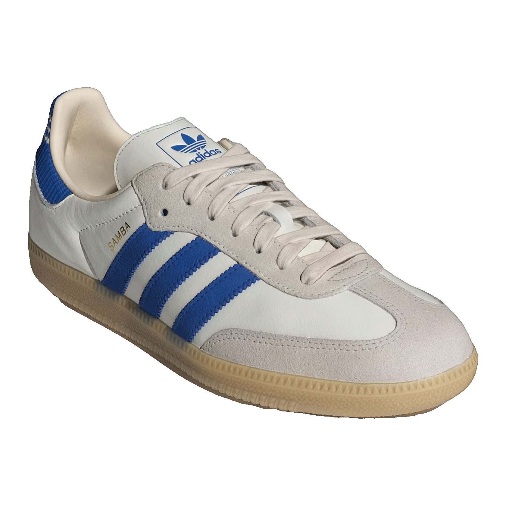 adidas Samba OG Cloud White Blue Gum Side IH6821