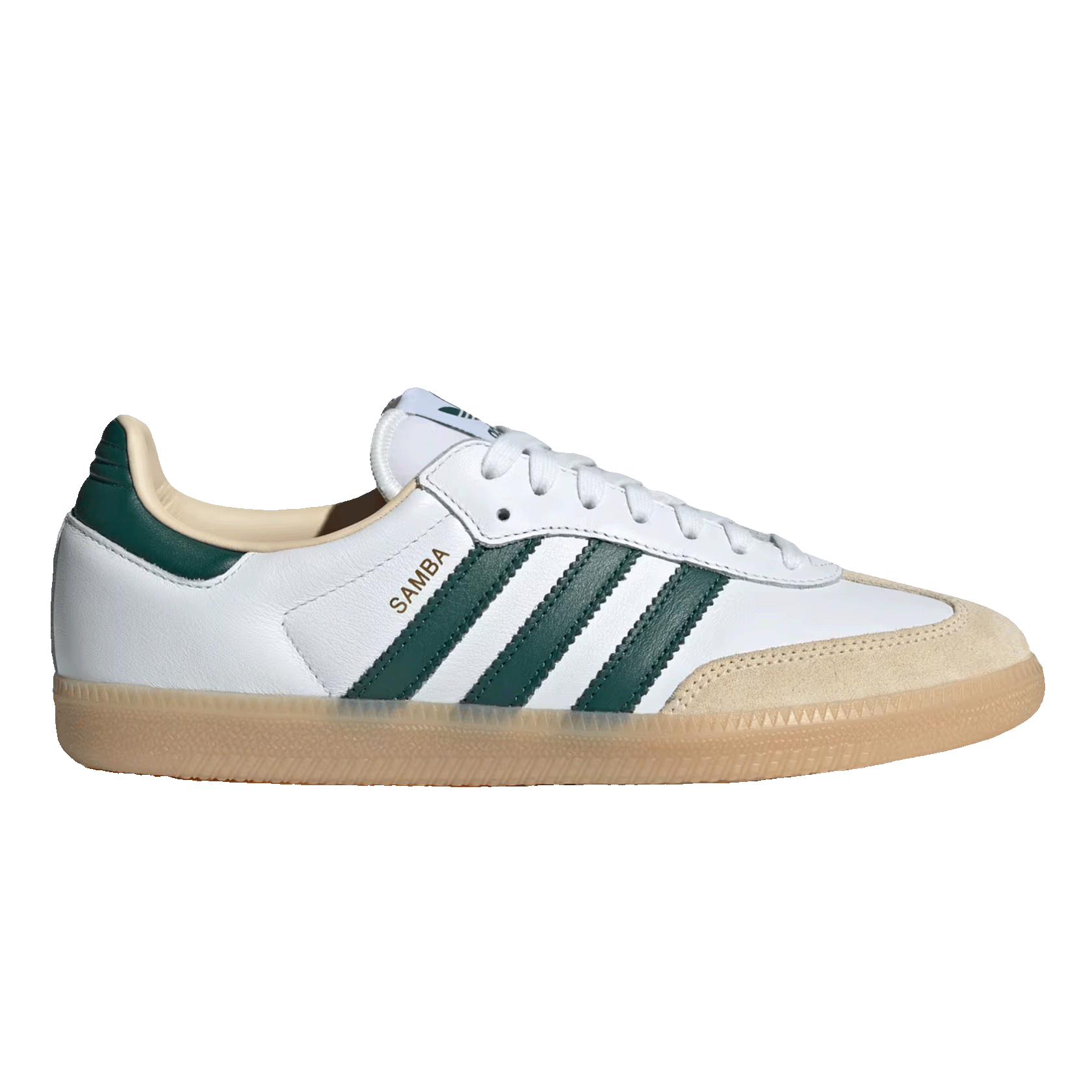 adidas Samba OG Cloud White Collegiate Green Gum
