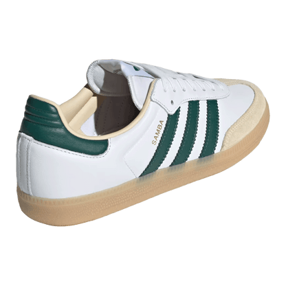 adidas Samba OG Cloud White Collegiate Green Gum Back