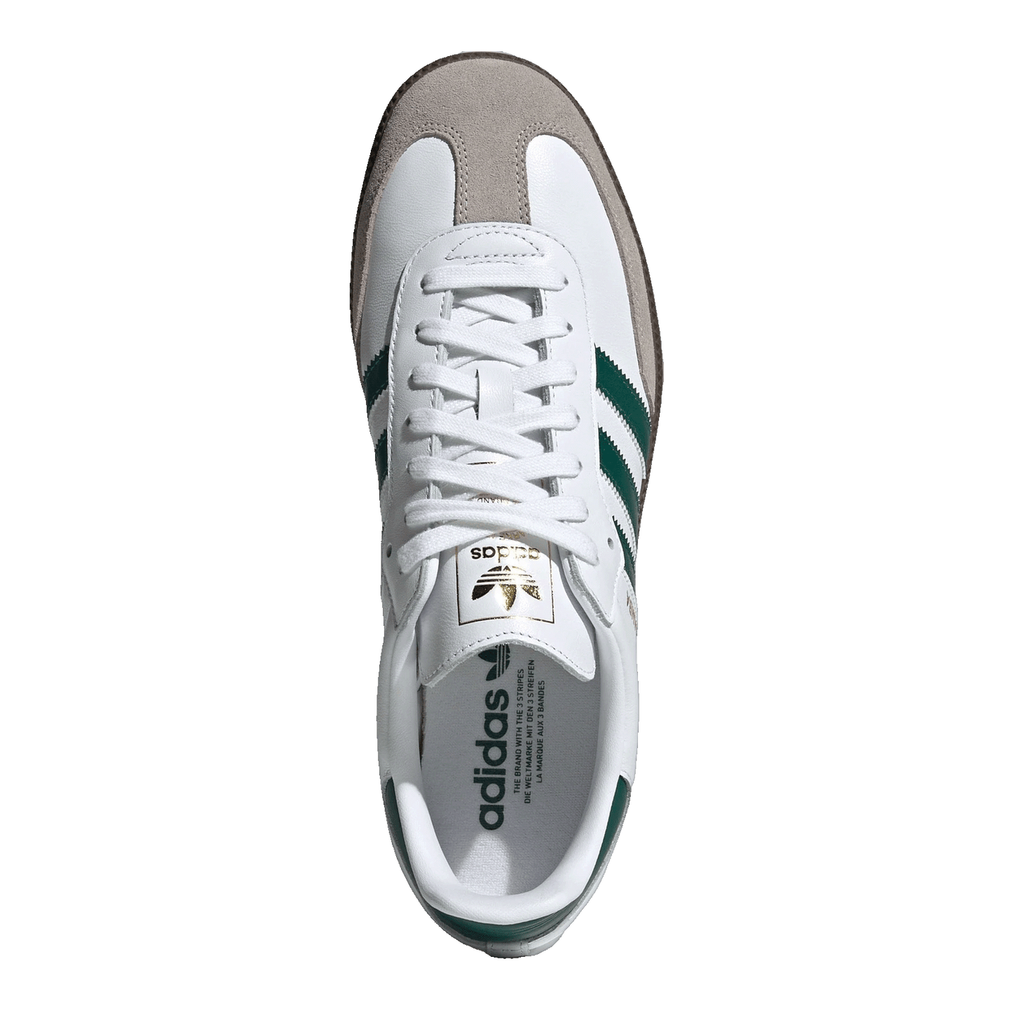 adidas Samba OG Cloud White Collegiate Green Oben JH8797