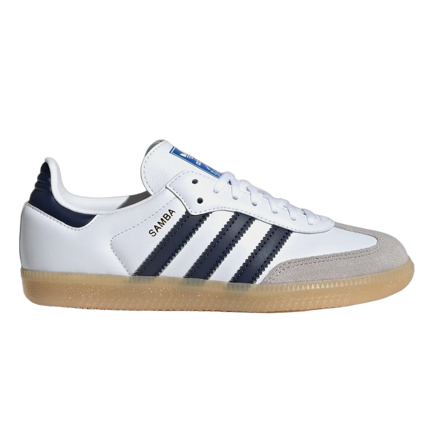 adidas Samba OG Cloud White Collegiate Navy Gum (GS) JI4464