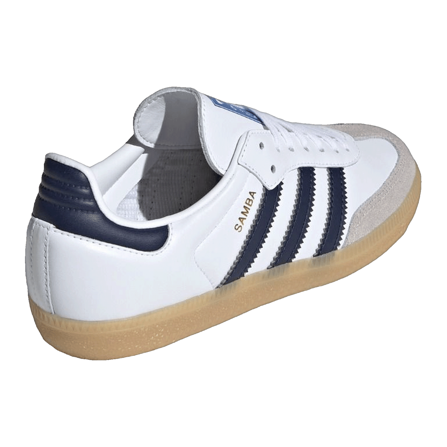 adidas Samba OG Cloud White Collegiate Navy Gum (GS) Back