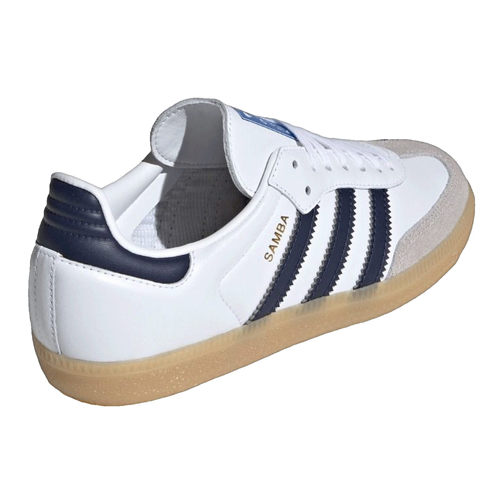 adidas Samba OG Cloud White Collegiate Navy Gum (GS) Back