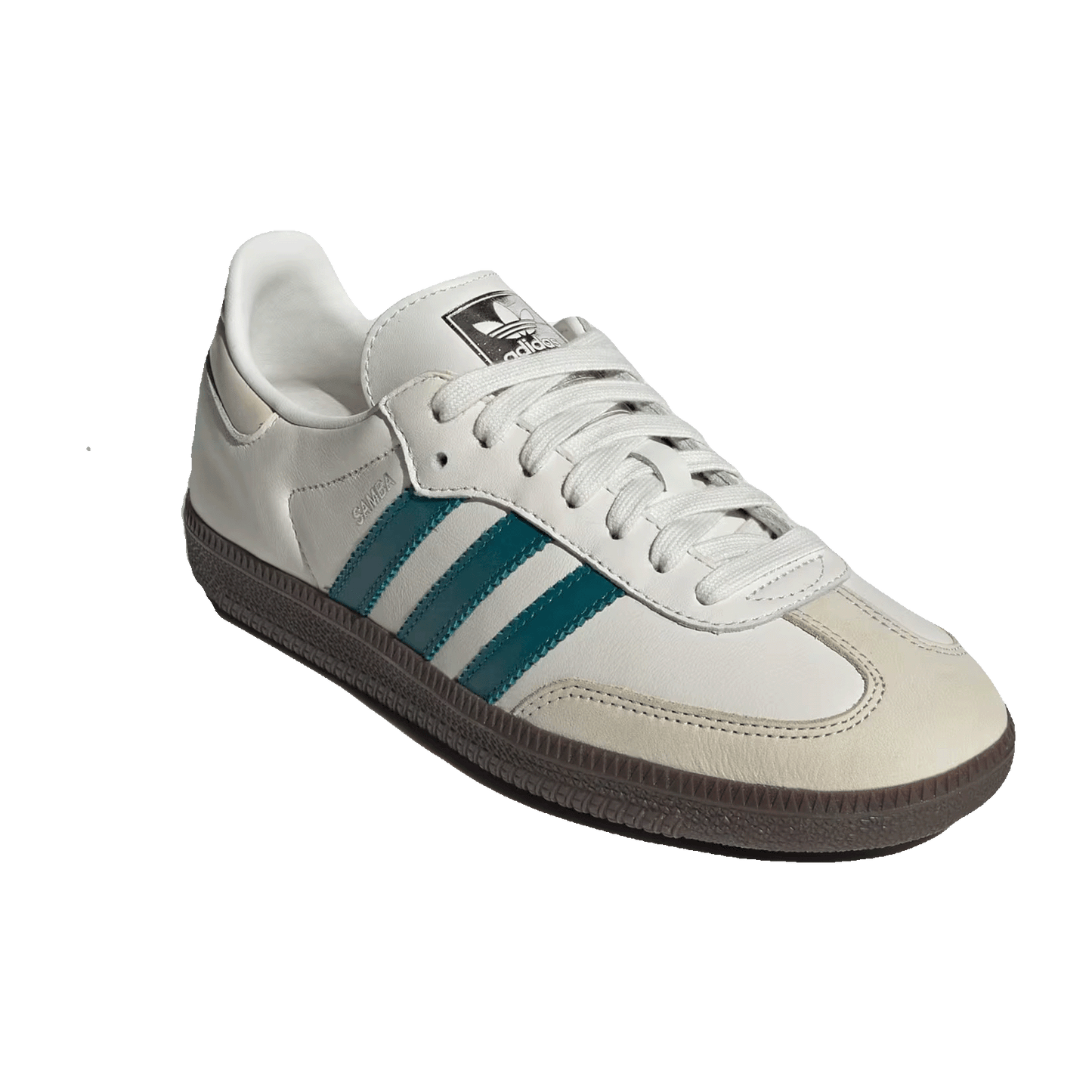 adidas Samba OG Cloud White Legacy Teal (W) Side