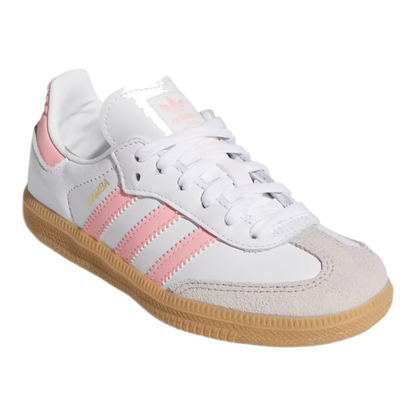 adidas Samba OG Cloud White Semi Pink Spark Gum (PS) Side JP5484