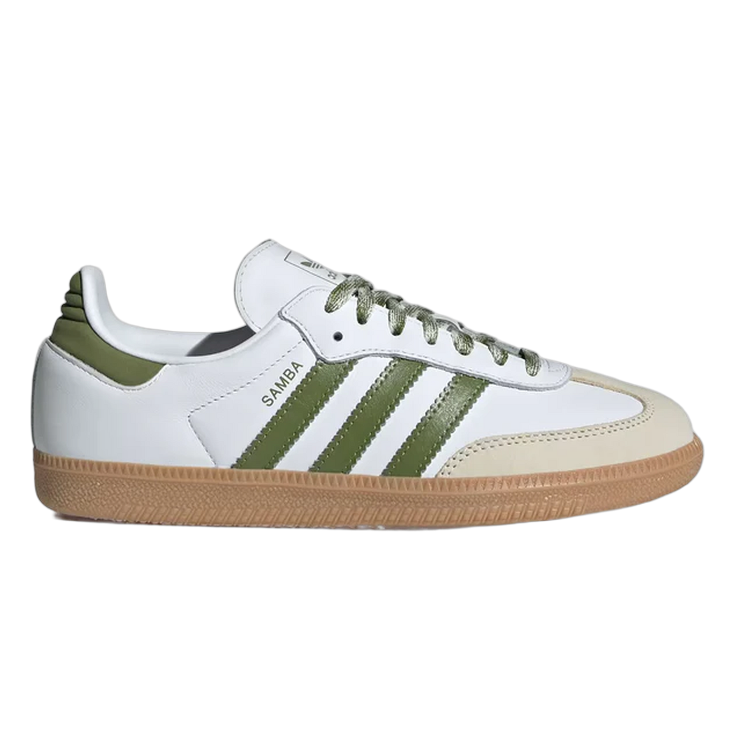 adidas Samba OG Cloud White Tech Olive Gum (W) JS1352