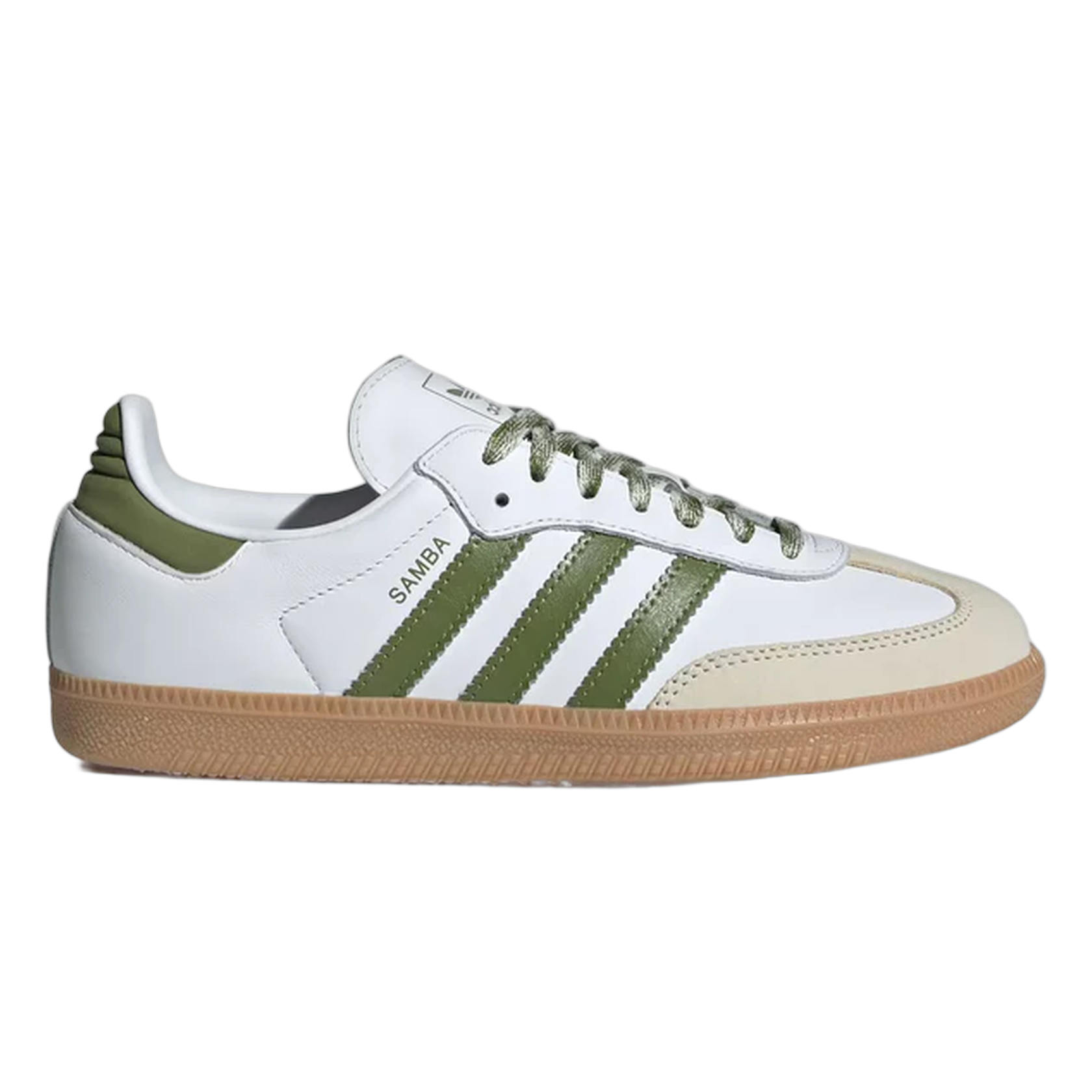 adidas Samba OG Cloud White Tech Olive Gum (W) JS1352