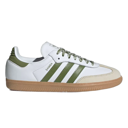 adidas Samba OG Cloud White Tech Olive Gum (W) JS1352