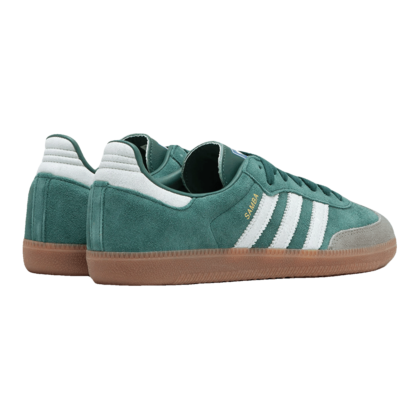 adidas Samba OG Collegiate Green Gum Grey Toe Back