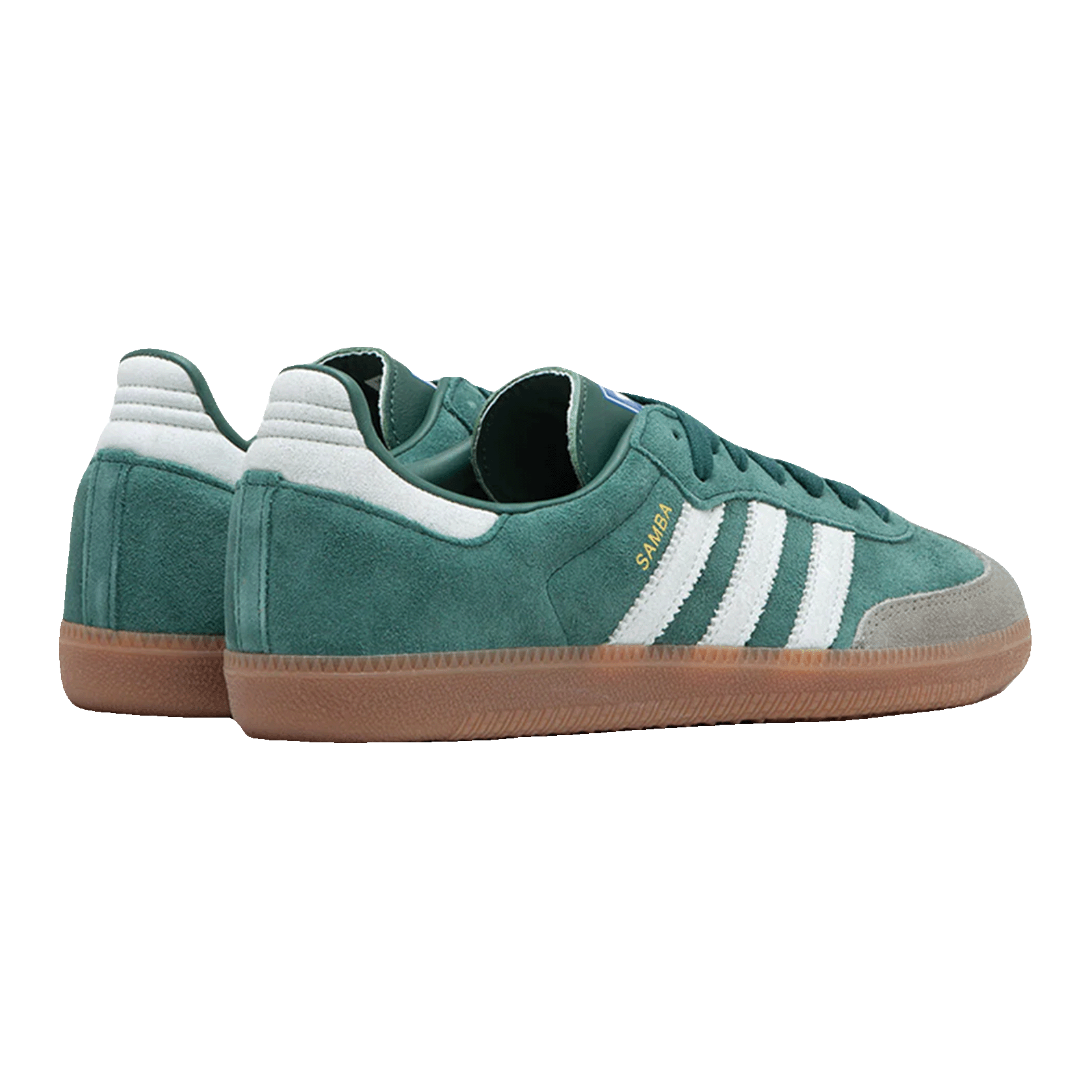 adidas Samba OG Collegiate Green Gum Grey Toe Back