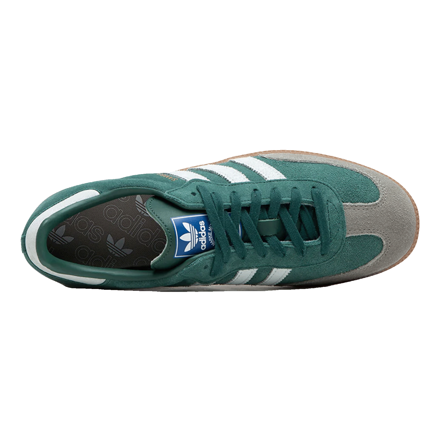 adidas Samba OG Collegiate Green Gum Grey Toe Oben