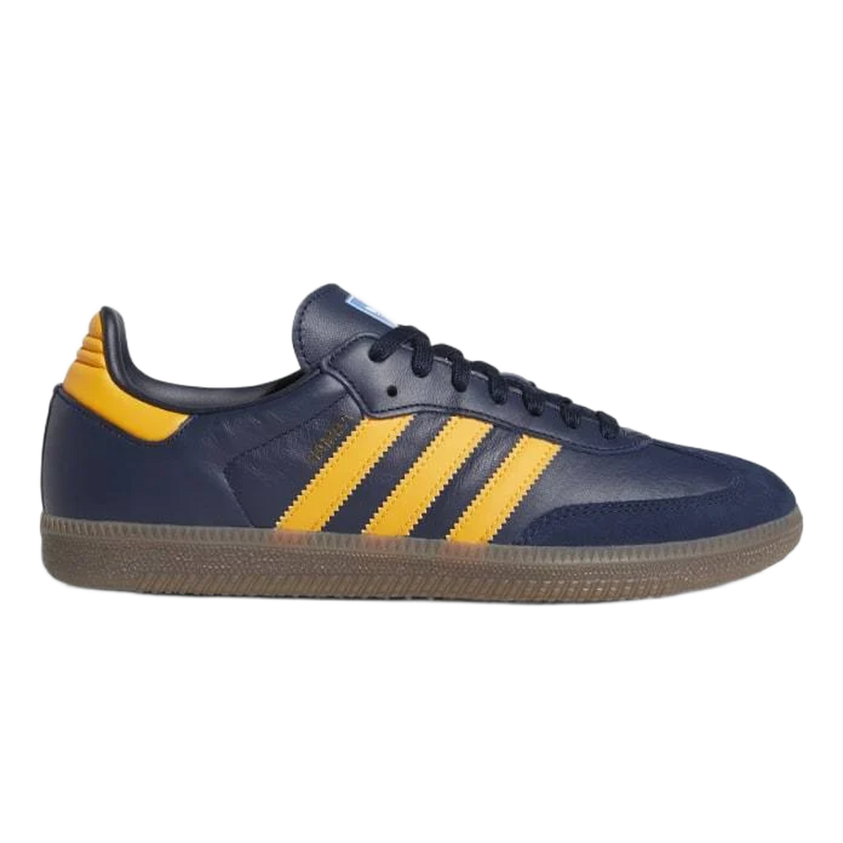 adidas Samba OG Collegiate Navy Gold EE5414