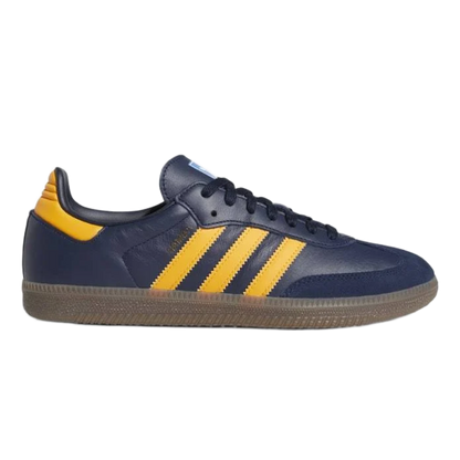 adidas Samba OG Collegiate Navy Gold EE5414